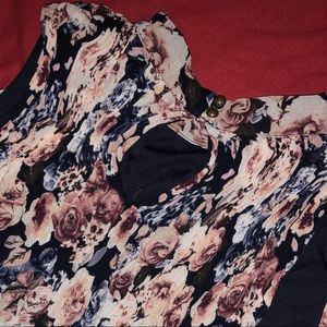 Smocked High-neck Knit Tank - Xhilaration